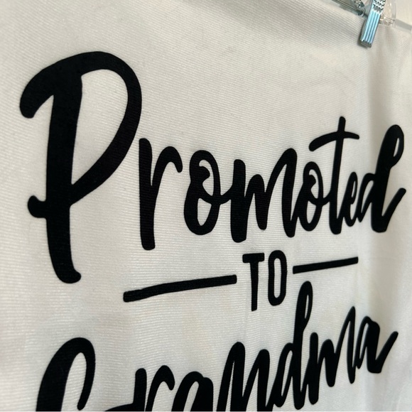 Promoted to Grandma Pillow Cover - Picture 4 of 8